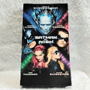 3/$20 1997 Original Release of Batman & Robin VHS Tape!!